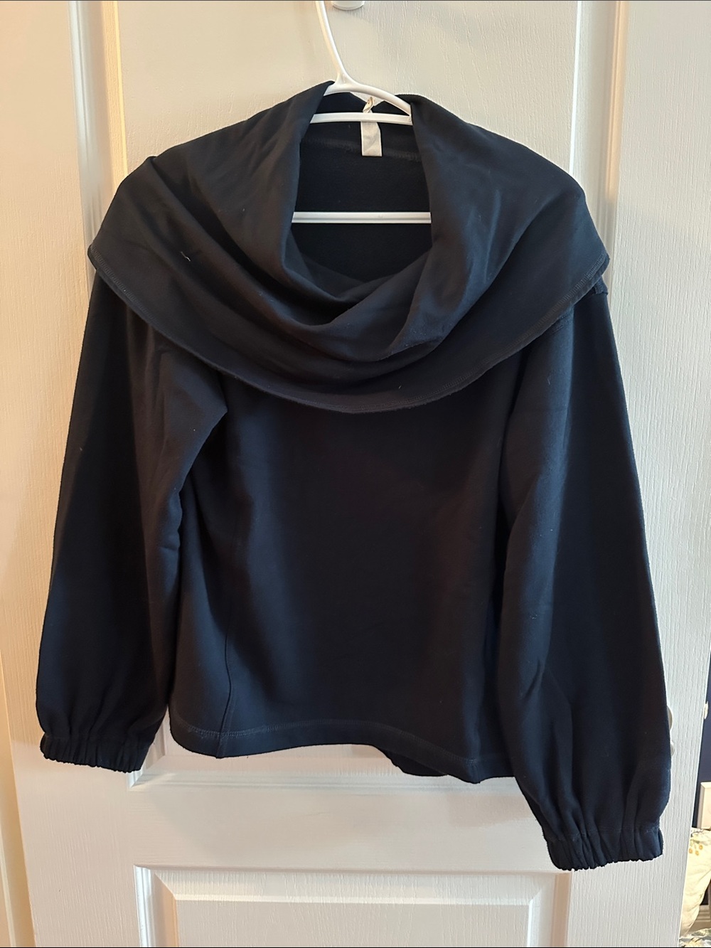Urban Outfitters fleece navy sweater